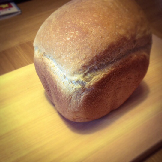 初の一斤パン作り